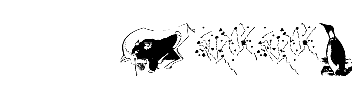 RareAnimals  Скачать бесплатные шрифты