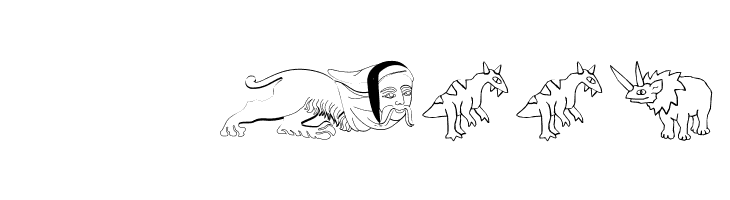 DomesticAnimals  Скачать бесплатные шрифты