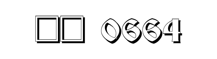 Becker Shadow  Скачать бесплатные шрифты