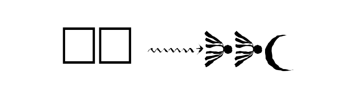 PfeileTwo Regular  Скачать бесплатные шрифты