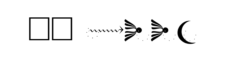 PfeileThree Regular  Скачать бесплатные шрифты