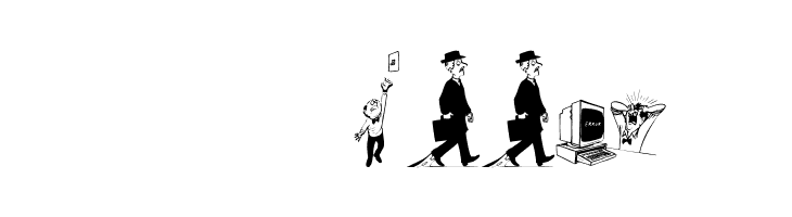 Unlucky  Скачать бесплатные шрифты