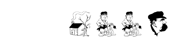 FunnyCharacters  Скачать бесплатные шрифты