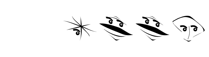 EyeBeings  Скачать бесплатные шрифты