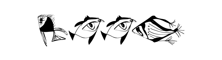 BirdsNFishes  Скачать бесплатные шрифты