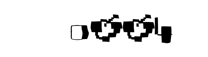 Damagedpixfont  Скачать бесплатные шрифты