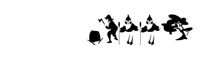 WoodcutSix  Скачать бесплатные шрифты