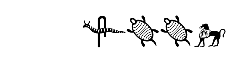 EgyptHieros  Скачать бесплатные шрифты