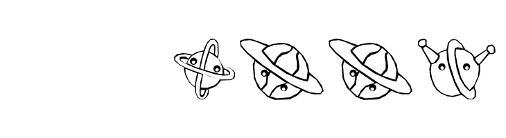 Planets  Скачать бесплатные шрифты