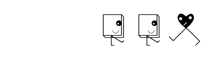 Dadada  Скачать бесплатные шрифты