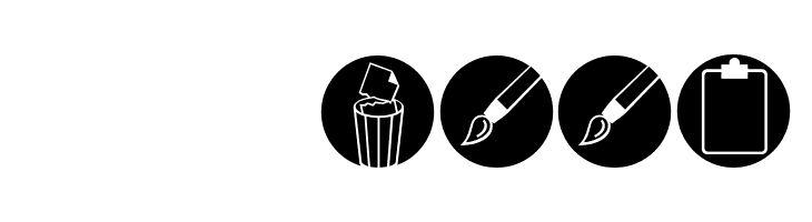 OlisWebButtonsInvers  Скачать бесплатные шрифты