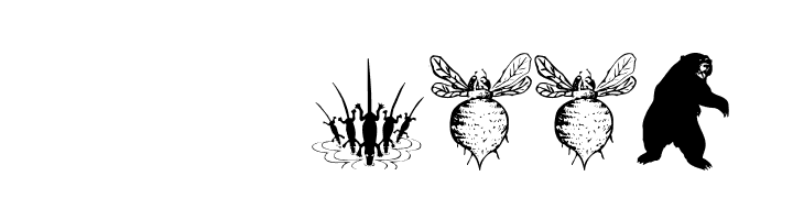 Viechereien  Скачать бесплатные шрифты