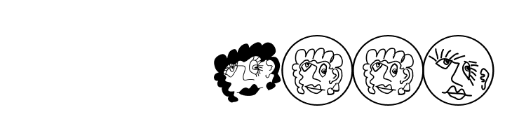 MKartoonHeads  Скачать бесплатные шрифты