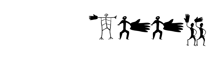 DadaMeetsStoneage  Скачать бесплатные шрифты