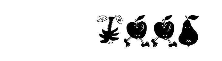 MouseFruitFaces  Скачать бесплатные шрифты