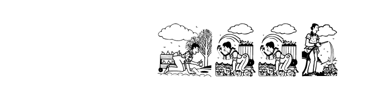 InGarden  Скачать бесплатные шрифты