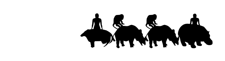 AnimalsMeetings  Скачать бесплатные шрифты