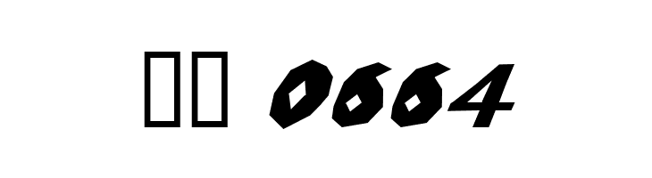 ChunkoBlockoSlanted  Скачать бесплатные шрифты