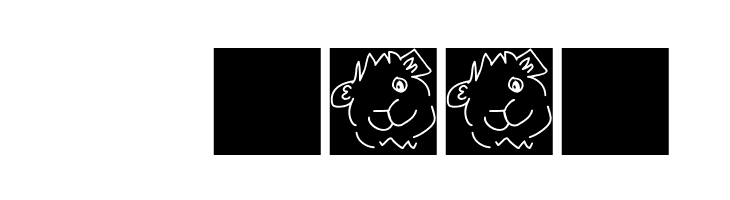 KleinsLittleDings  Скачать бесплатные шрифты