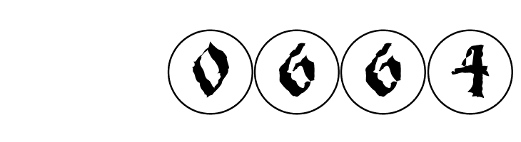 Barlos-RandomRings  Скачать бесплатные шрифты