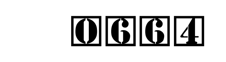 StencilBricksNineSeven  Скачать бесплатные шрифты