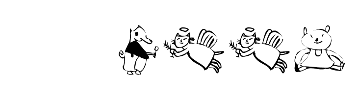 KleinsTypen  Скачать бесплатные шрифты