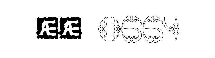 CLAW 1 -BRK-  Скачать бесплатные шрифты