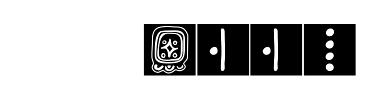 BienMayaInvers  Скачать бесплатные шрифты