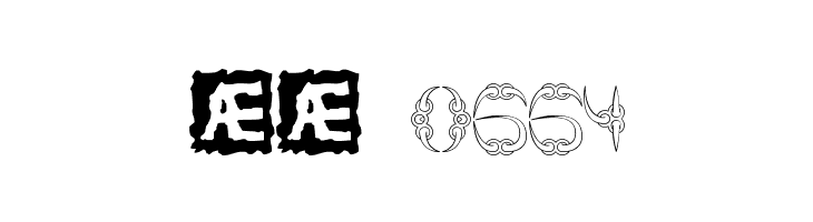 CLAW 2 -BRK-  Скачать бесплатные шрифты