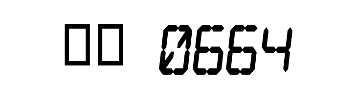 Digital dream Fat Skew Narrow  Скачать бесплатные шрифты