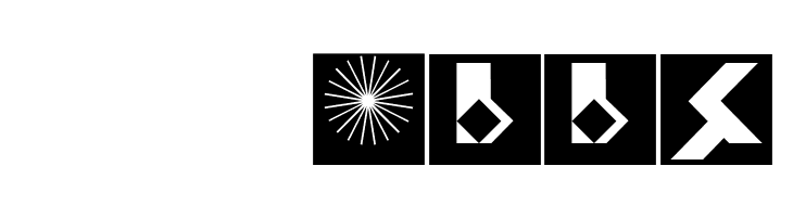 KleinBricksNegative  Скачать бесплатные шрифты