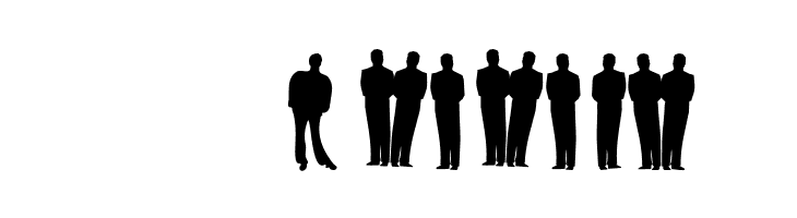 Humans  Скачать бесплатные шрифты