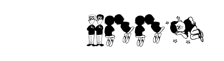 KinderKinderAbsurdo  Скачать бесплатные шрифты