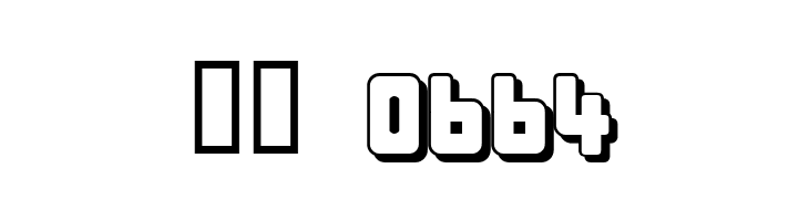 Bonk Offset  Скачать бесплатные шрифты