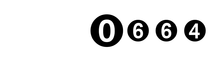 MonoAlphabetMultiSized  Скачать бесплатные шрифты