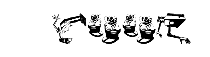 MyRobots  Скачать бесплатные шрифты