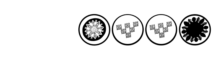 AbstractOrnamentBatsTwo  Скачать бесплатные шрифты