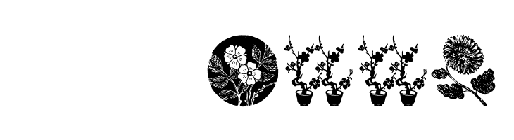 PlantenNBlomen  Скачать бесплатные шрифты