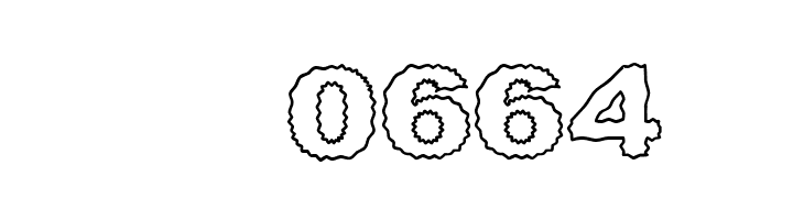 Roughhewn Outline  Скачать бесплатные шрифты