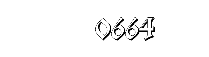 Alte Schwabacher Shadow  Скачать бесплатные шрифты