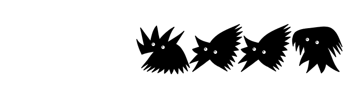 Birrrdds  Скачать бесплатные шрифты