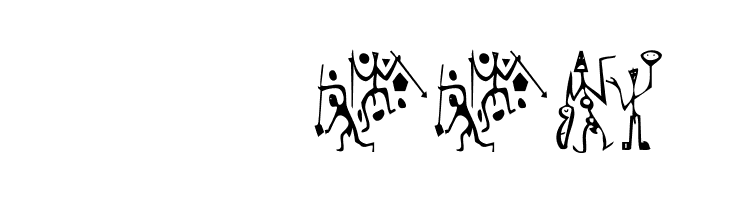 CavePeopleTraces  Скачать бесплатные шрифты