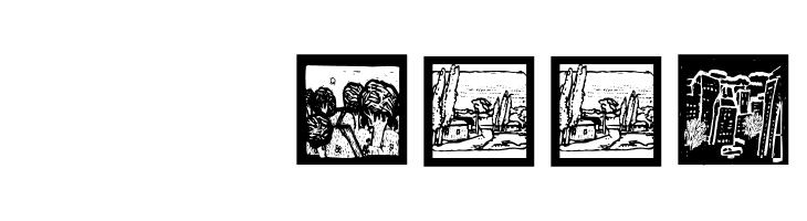 LandAndTownScapes  Скачать бесплатные шрифты