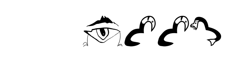 EasterAnimalsFour  Скачать бесплатные шрифты