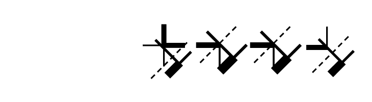 SuprematismFour  Скачать бесплатные шрифты