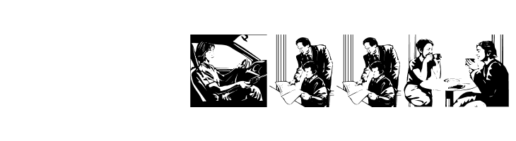 BusinessPeople  Скачать бесплатные шрифты