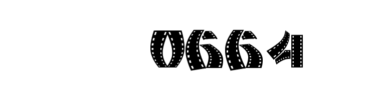 Movie Filmstrip  Скачать бесплатные шрифты