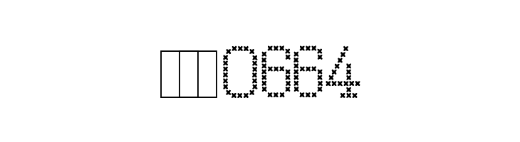 Kingthings Xstitch  Скачать бесплатные шрифты