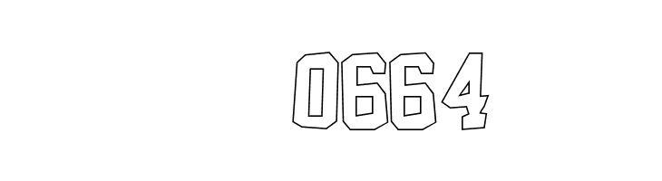 Outcast M54  Скачать бесплатные шрифты