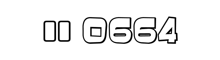 BaveuseThreeD-Regular  Скачать бесплатные шрифты